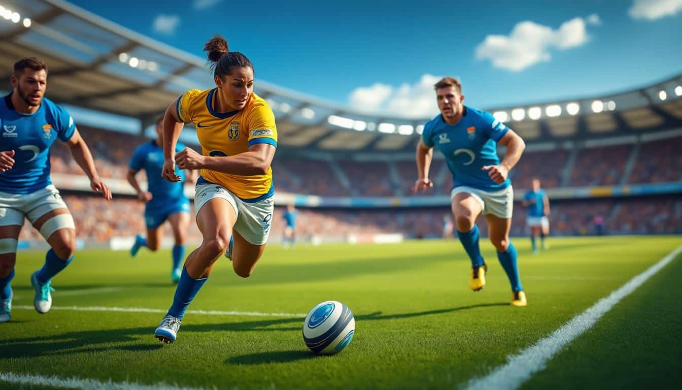 Rugby à VII : Maîtriser l'art de l'offload