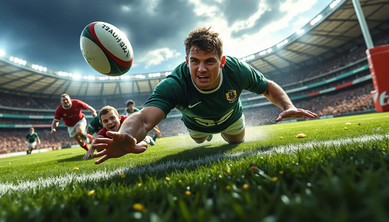 découvrez les plus beaux essais de rugby du siècle, moments de grâce et d'émotion qui ont marqué l'histoire de ce sport passionnant.