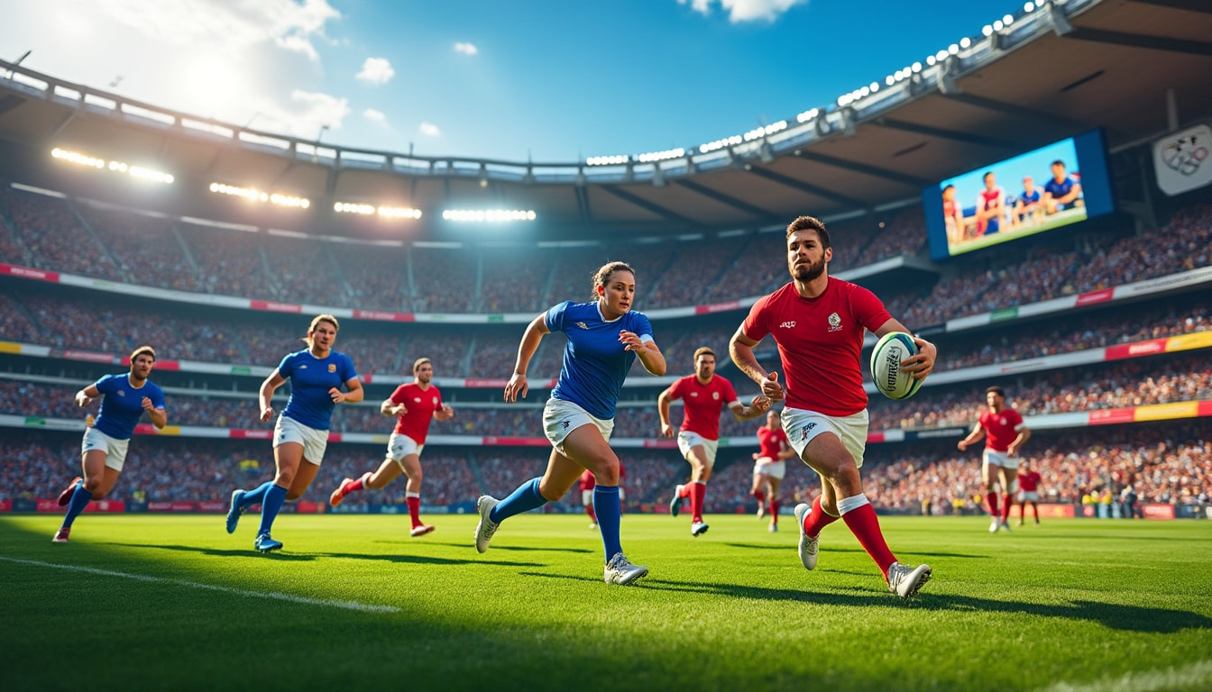 découvrez comment le numéro 7 a transformé la visibilité du rugby à l’échelle mondiale grâce à l'influence des jeux olympiques.