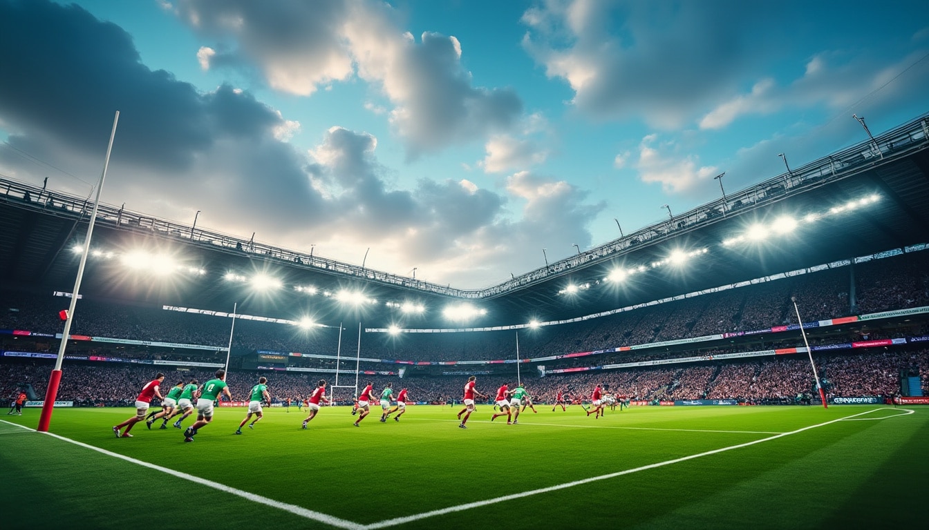 découvrez le calendrier complet du tournoi des 6 nations de rugby, avec toutes les dates des matchs et les informations sur leur diffusion en direct.